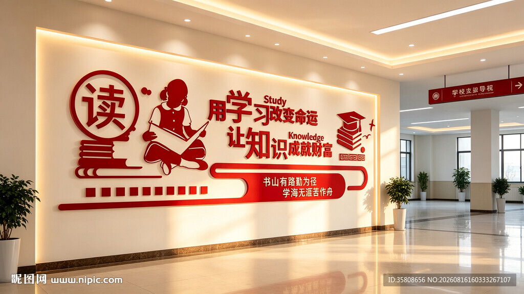 阅读文化墙