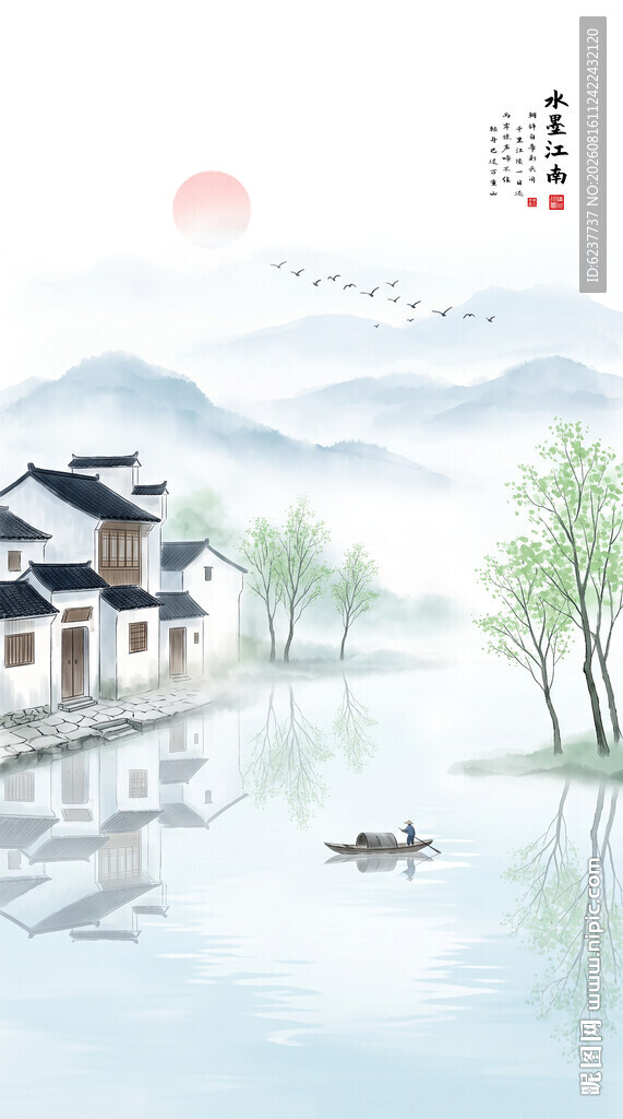 水墨江南