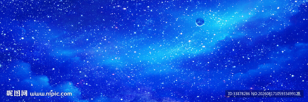 唯美星空顶星空背景星空软膜灯箱
