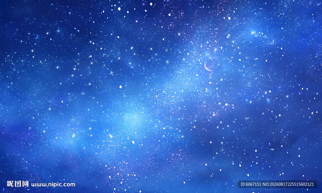银河星空背景墙