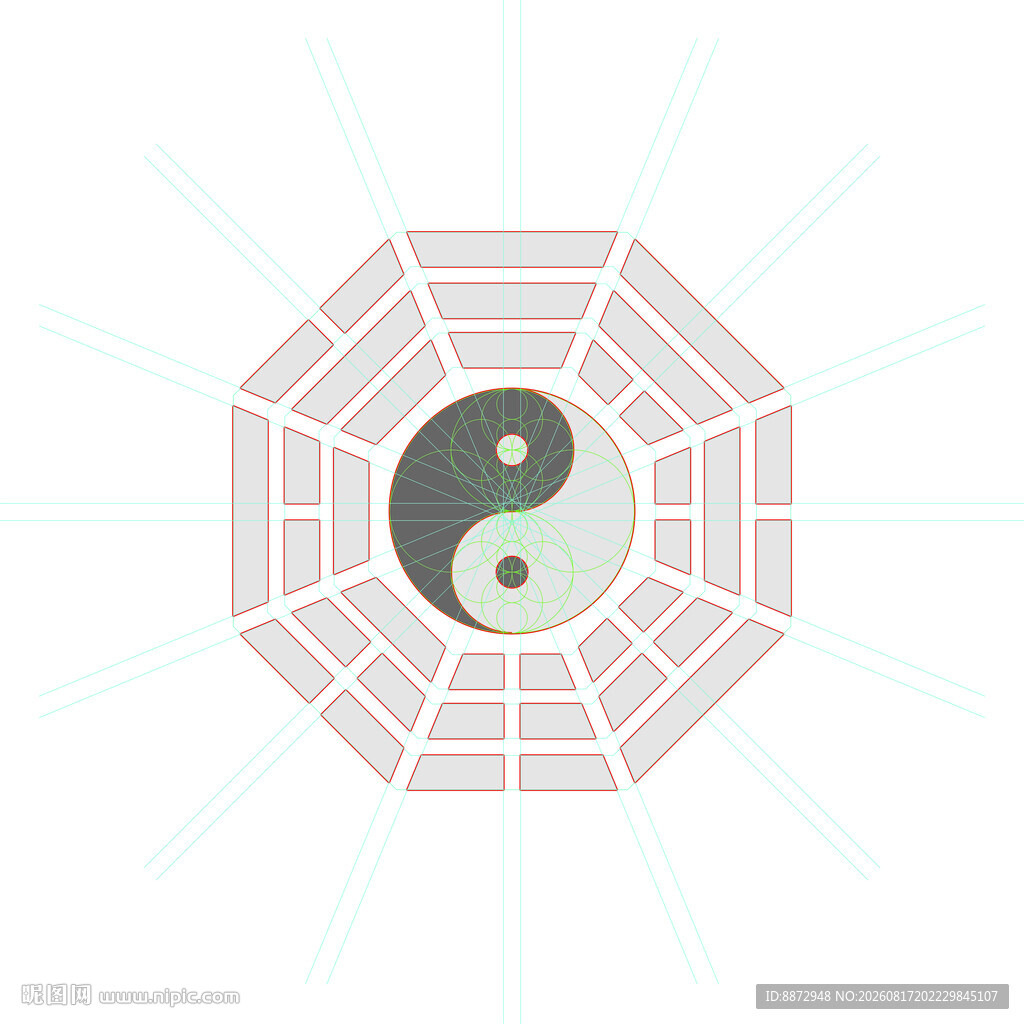 八卦阴阳图