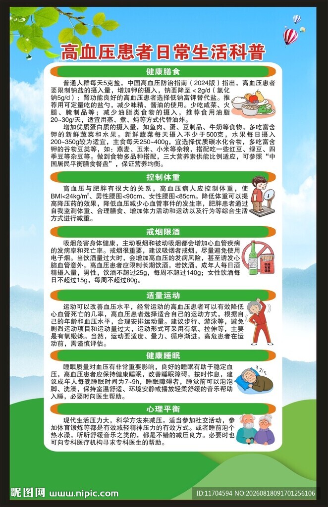 高血压日海报