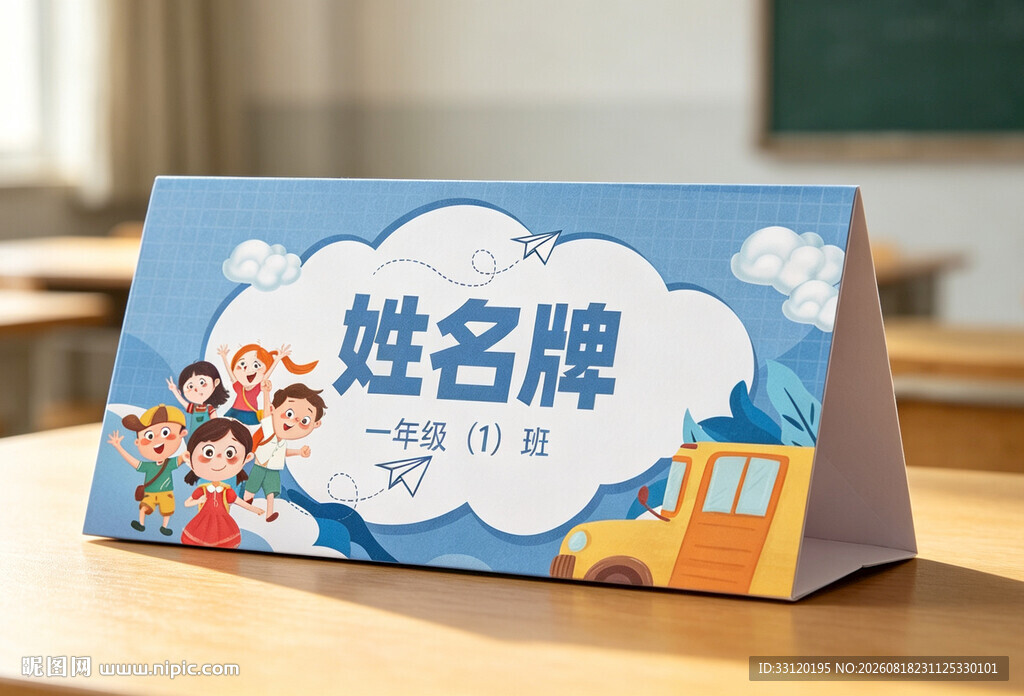 姓名牌 