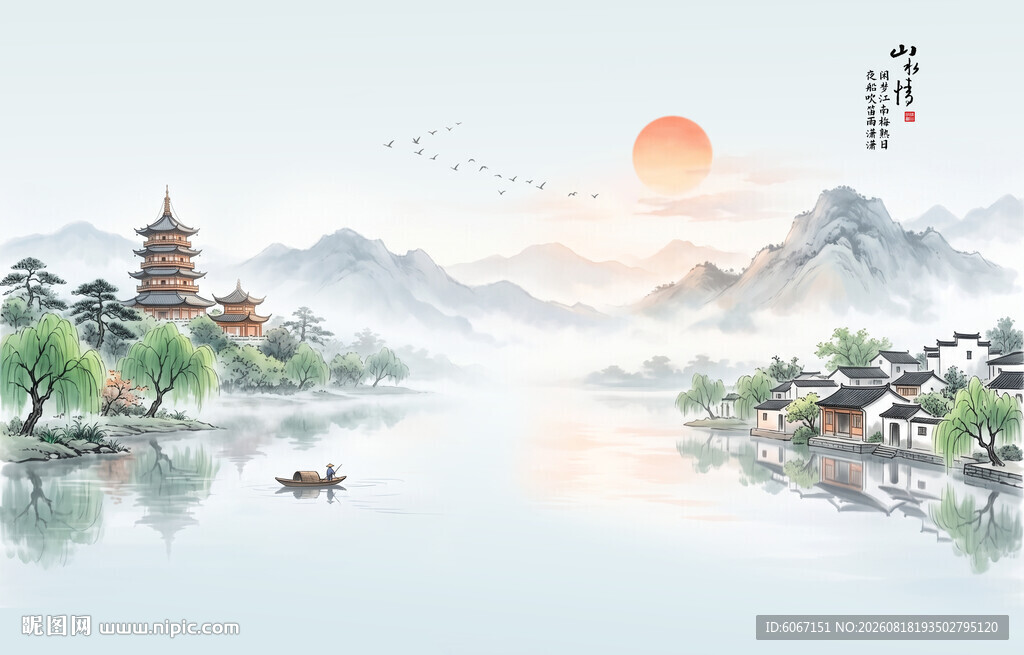 水墨江南