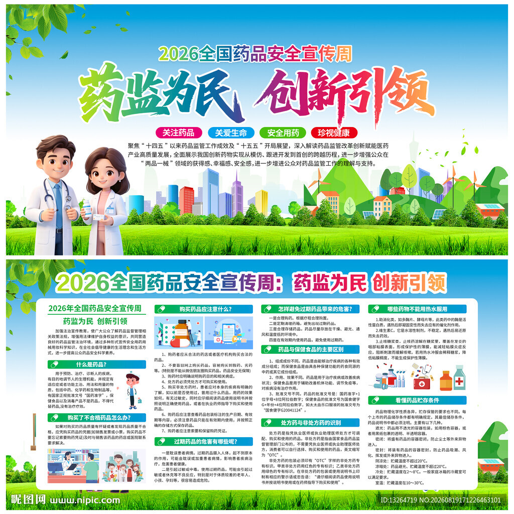 2026年全国药品安全宣传周