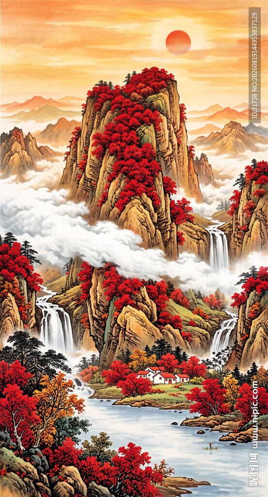 酒店大堂挂画
