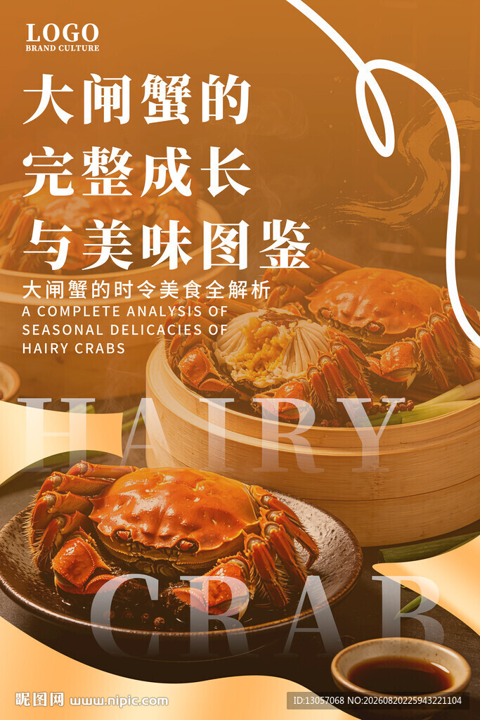 大闸蟹成长与美味图鉴