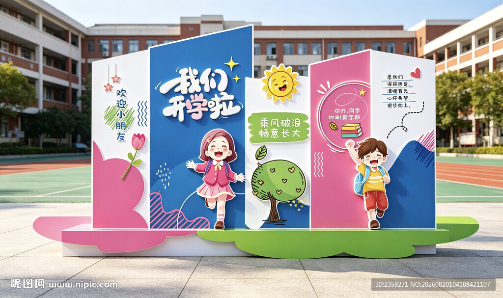 开学美陈
