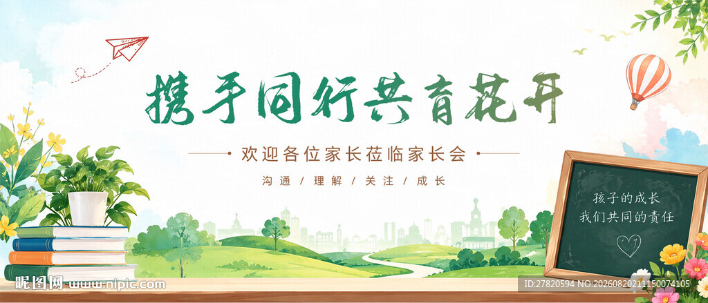 家长会背景