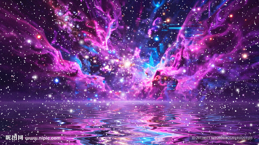 唯美星空星河