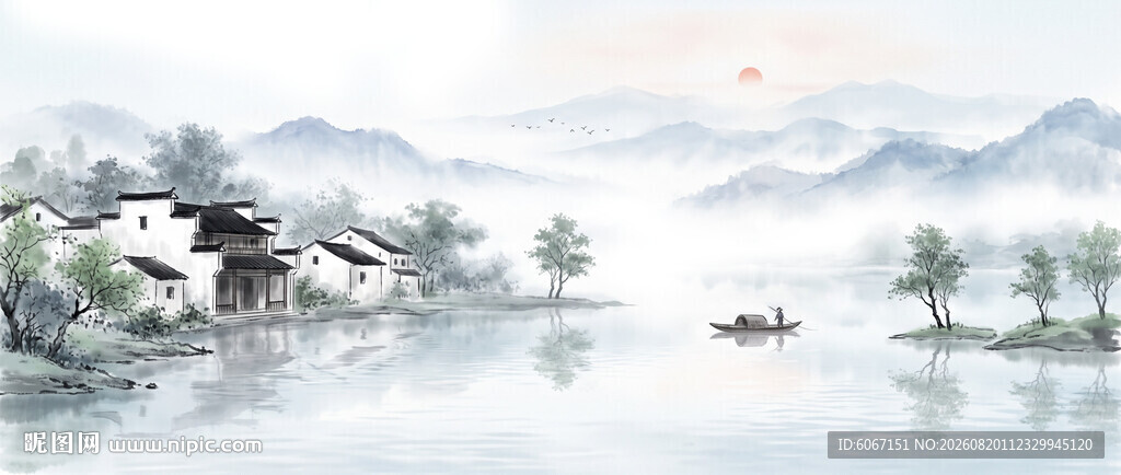 写意江南水乡