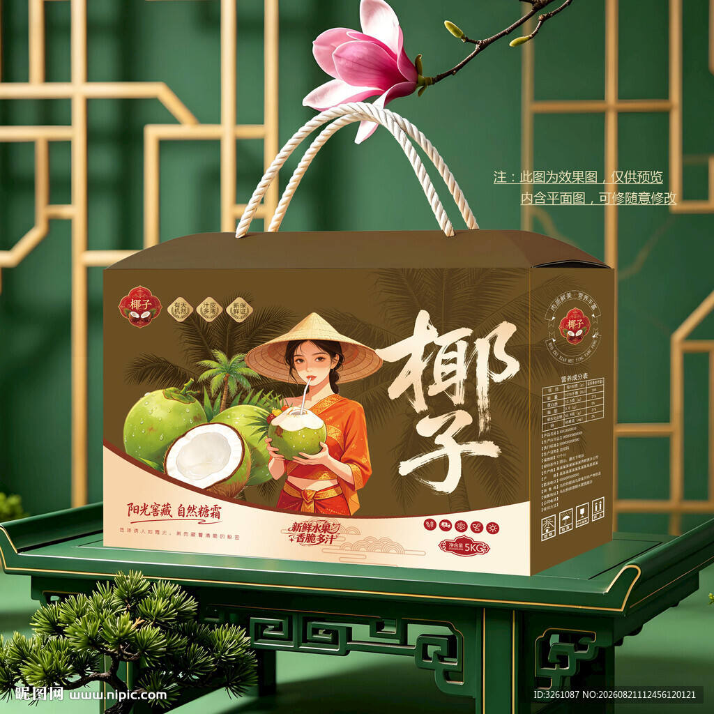 椰子包装