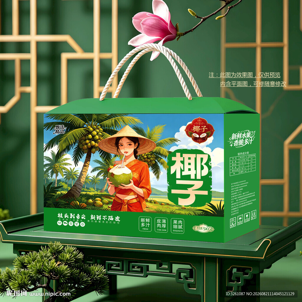 椰子包装