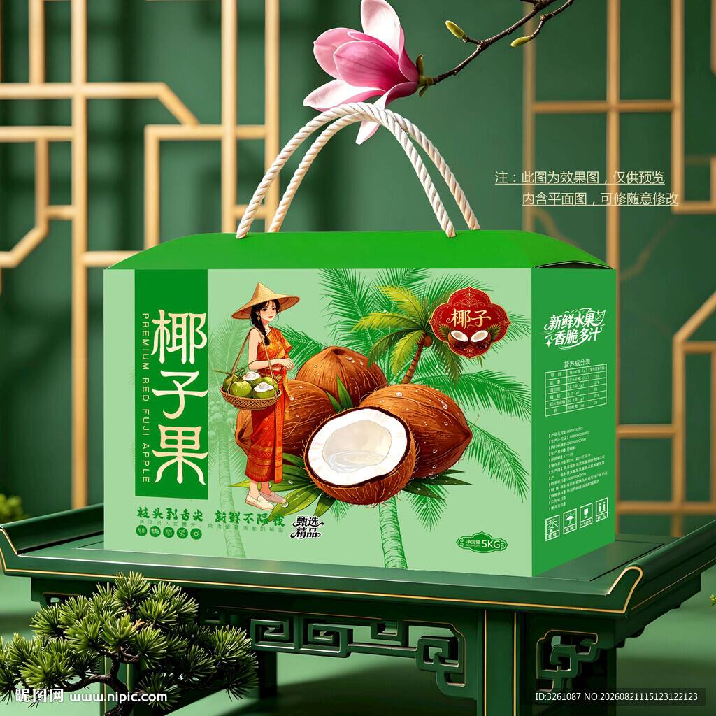 椰子包装