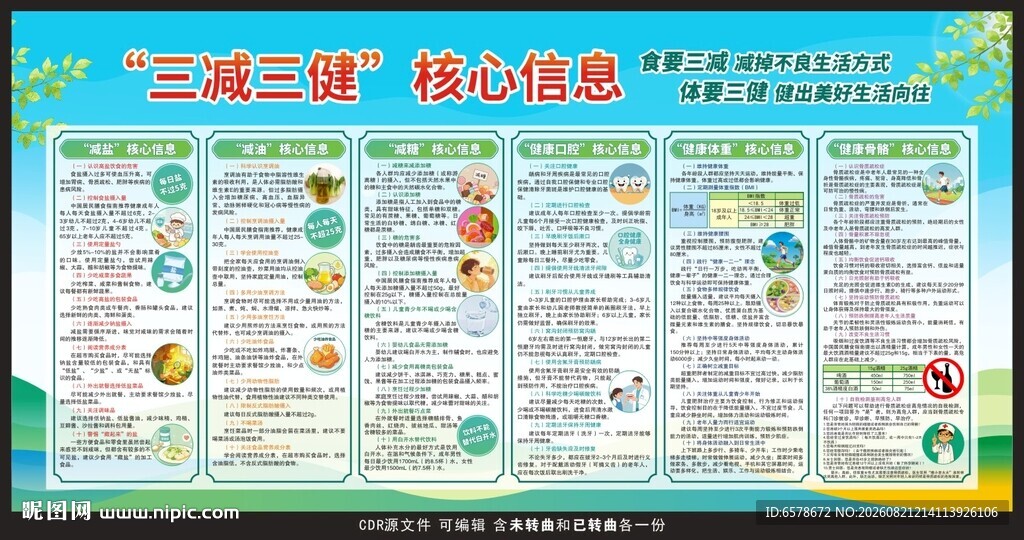 三减三健
