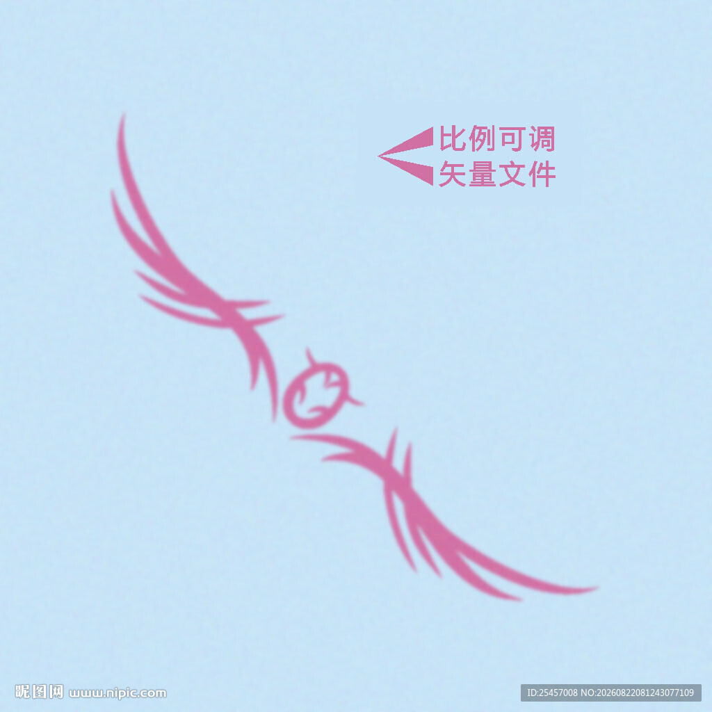 抽象翅膀