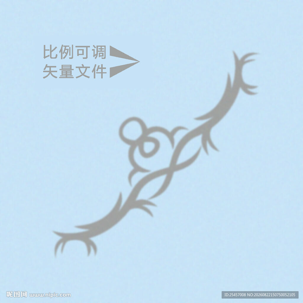 藤蔓花纹
