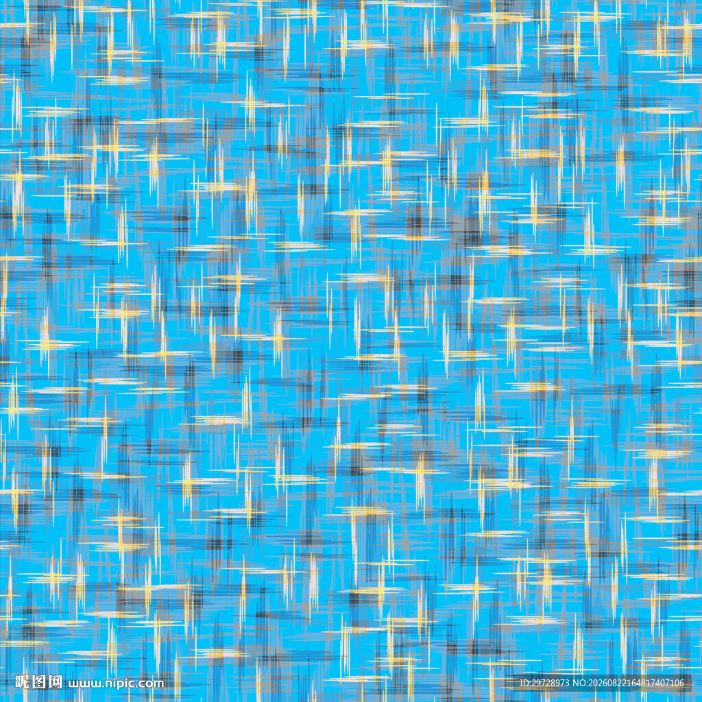蓝色矢量十字布纹