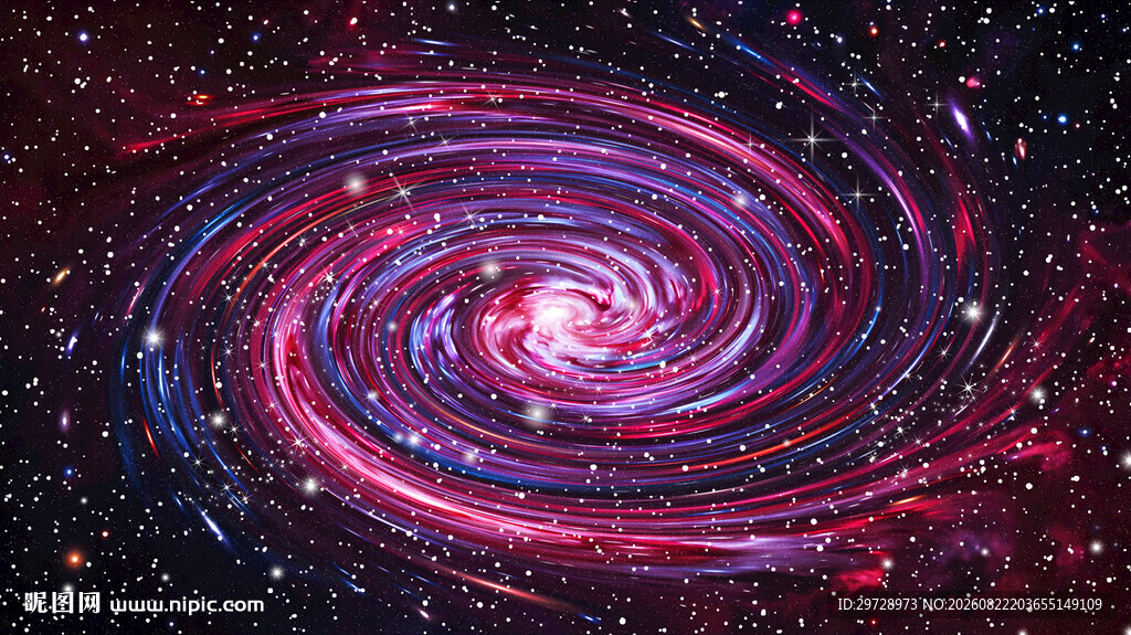 绚丽旋涡宇宙星空吊顶