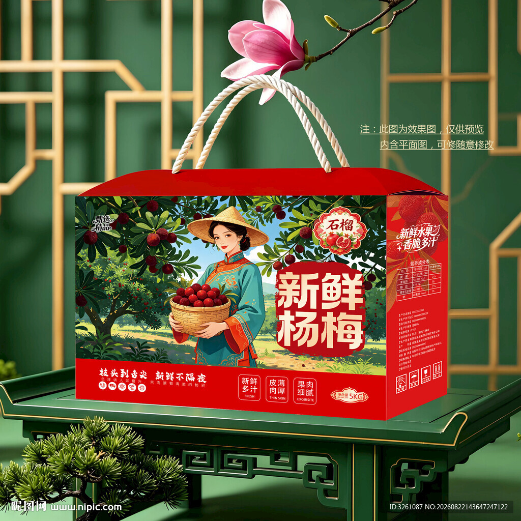 杨梅包装