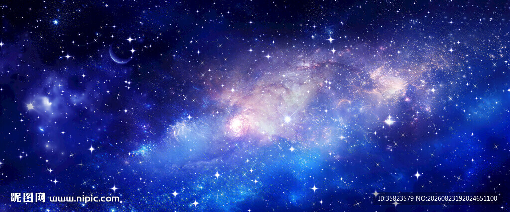 蓝色星空软膜天花吊顶