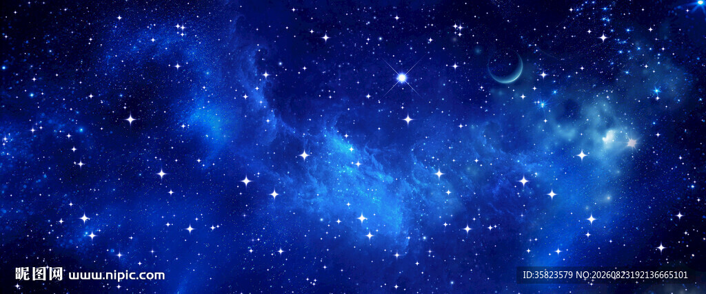 蓝色星空吊顶