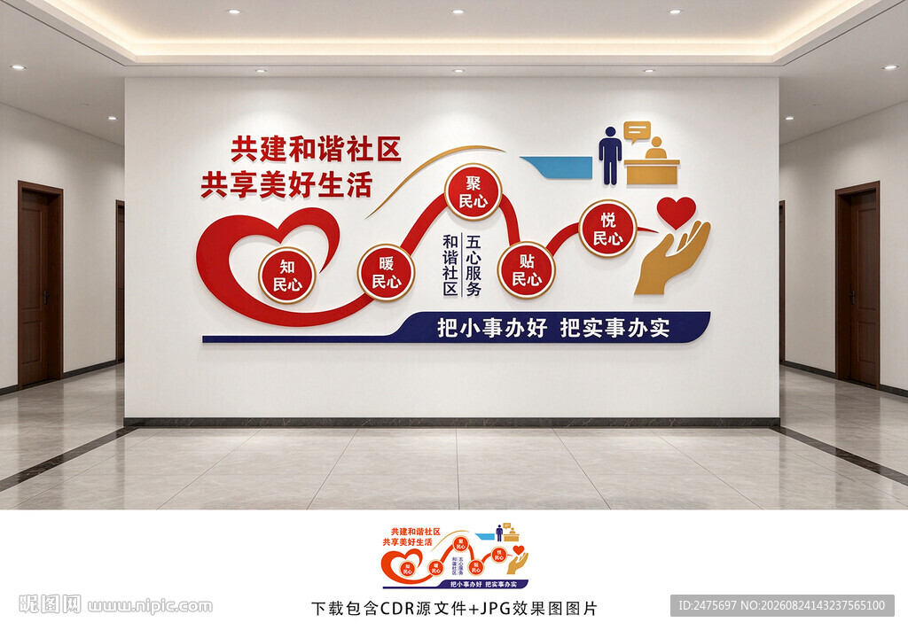 社区五心服务