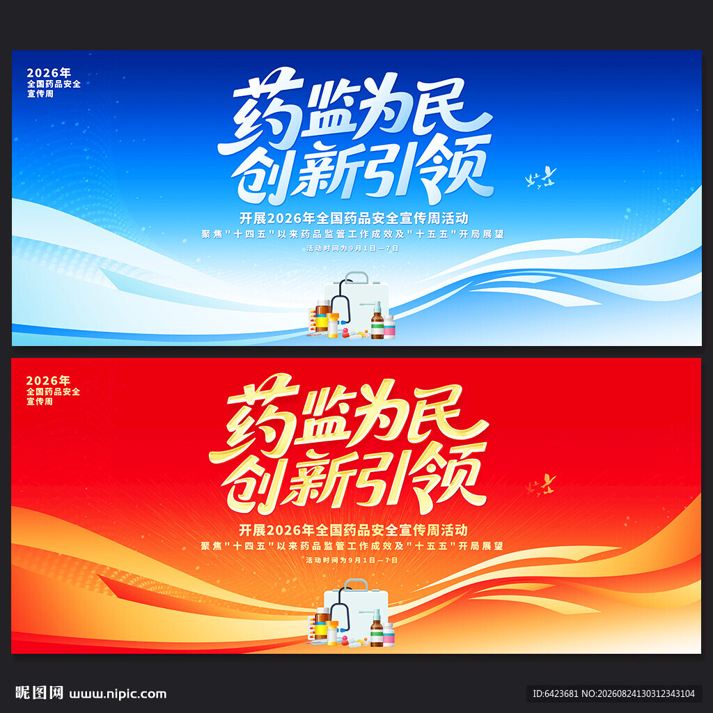 2026全国药品安全宣传周海报