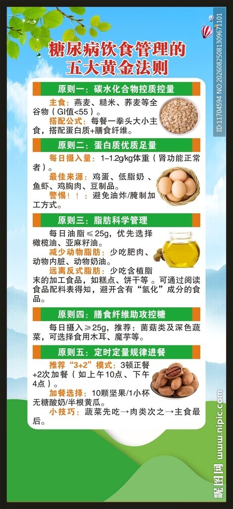 联合国糖尿病日展架
