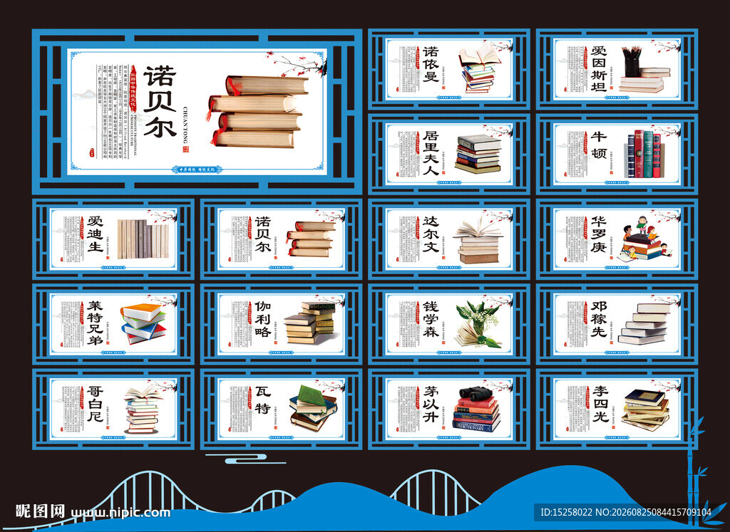科学家展板