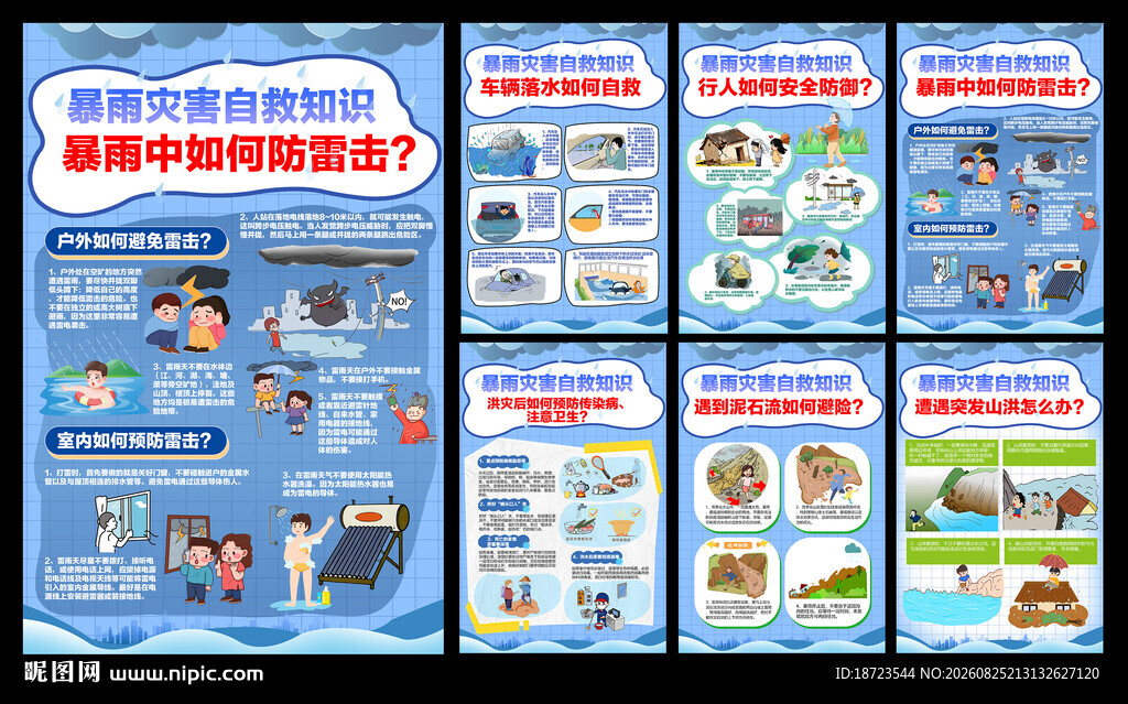 暴雨灾害应对小知识
