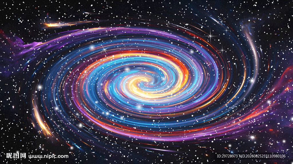 绚丽星空旋涡吊顶天花s