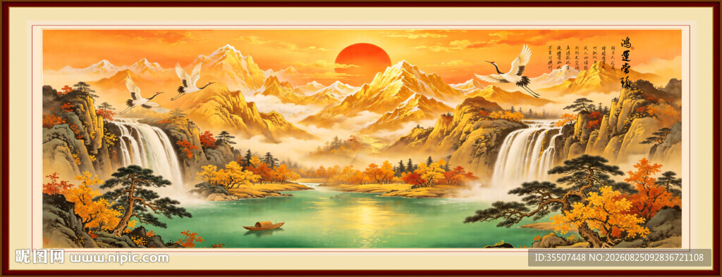 山水风景画