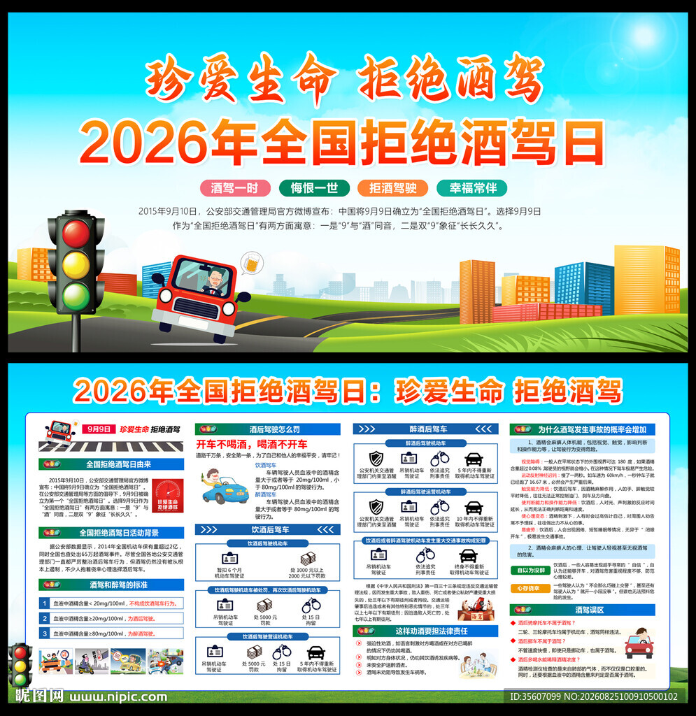 2026年全国拒绝酒驾日