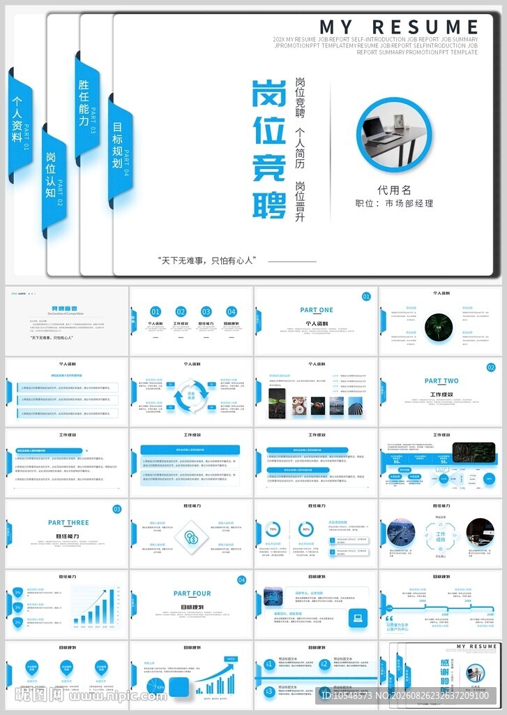 部门经理竞聘报告PPT