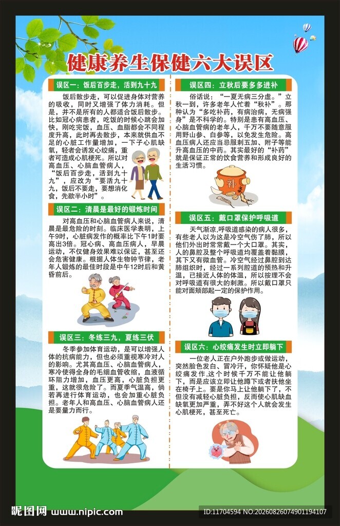 健康教育知识海报
