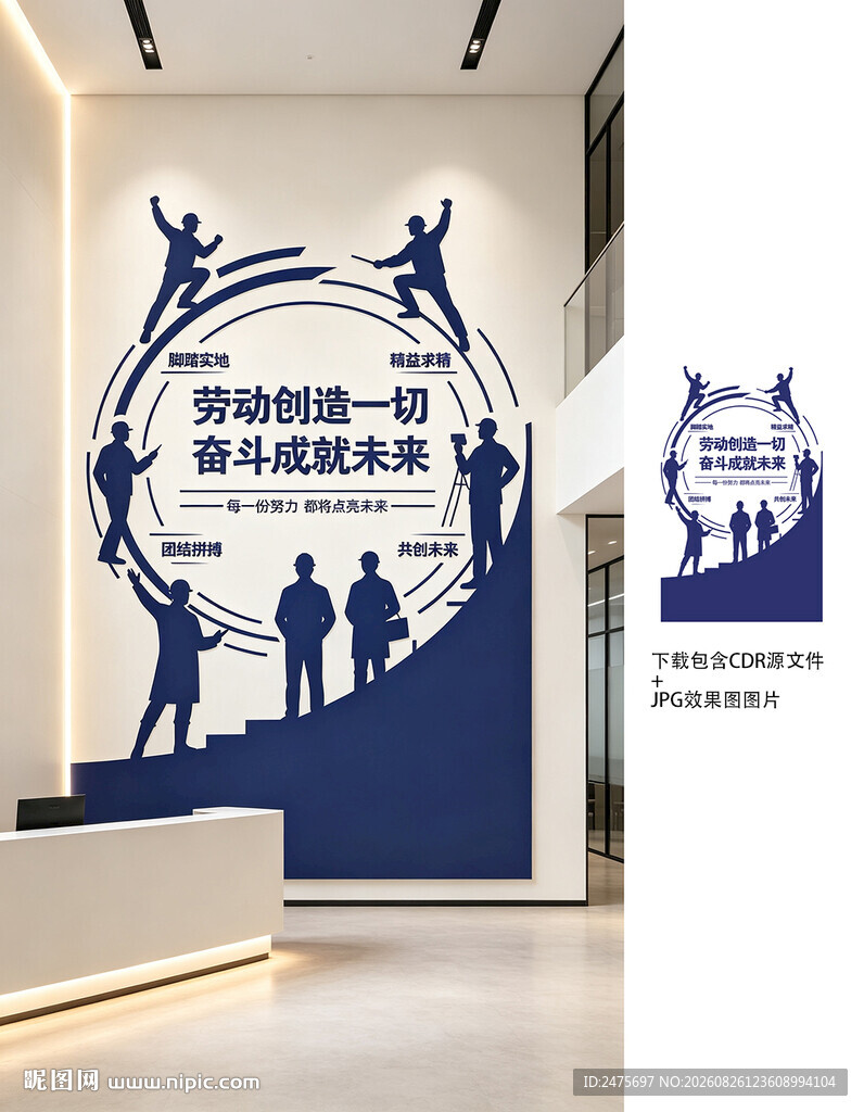 劳动文化墙