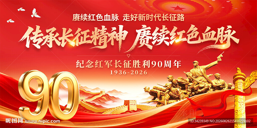 长征胜利90周年