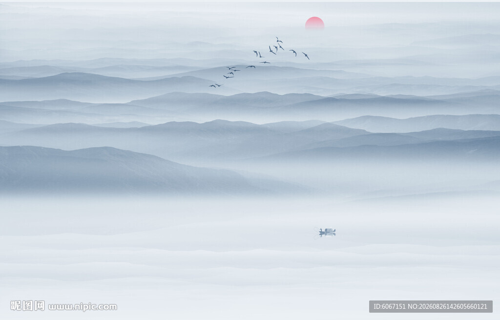 意境山水画