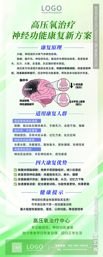 高压氧海报