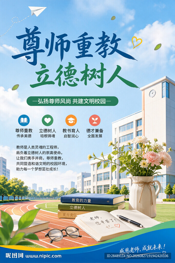 尊师重教立德树人