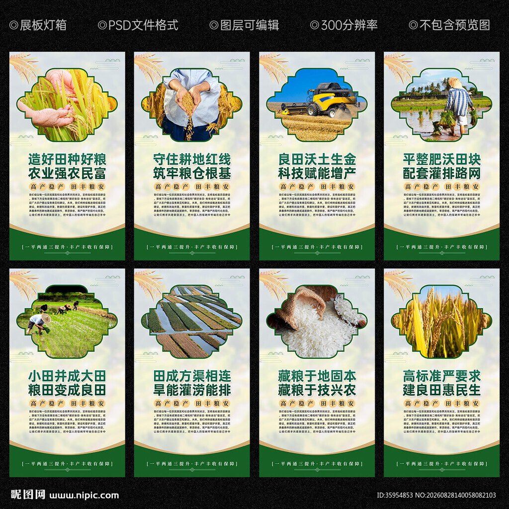 高标准农田 文化墙
