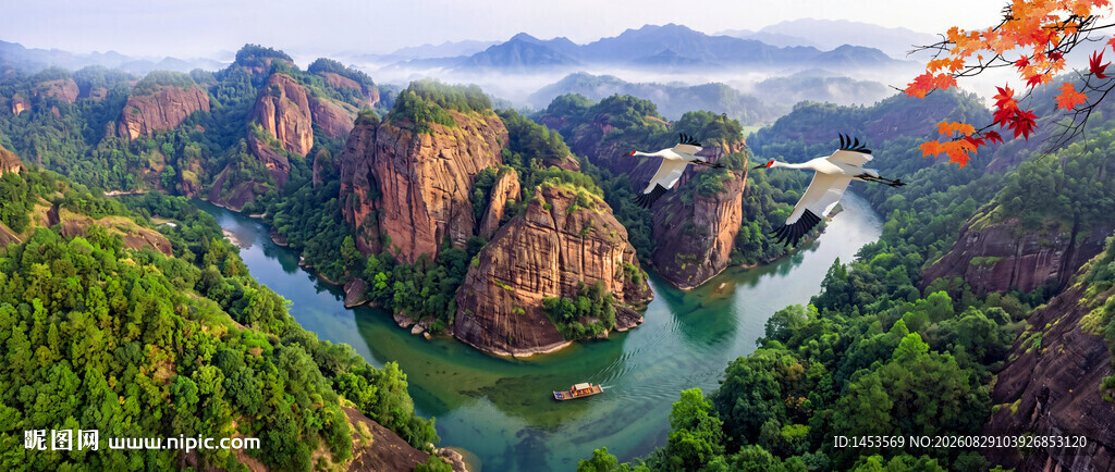 武夷山风景画