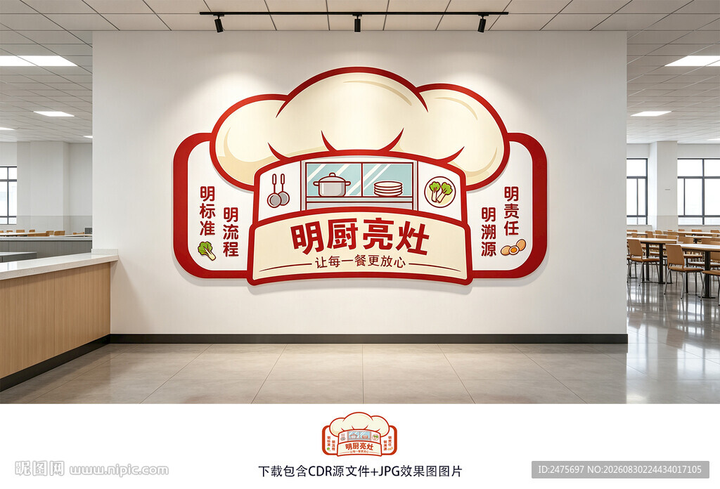 食堂文化墙