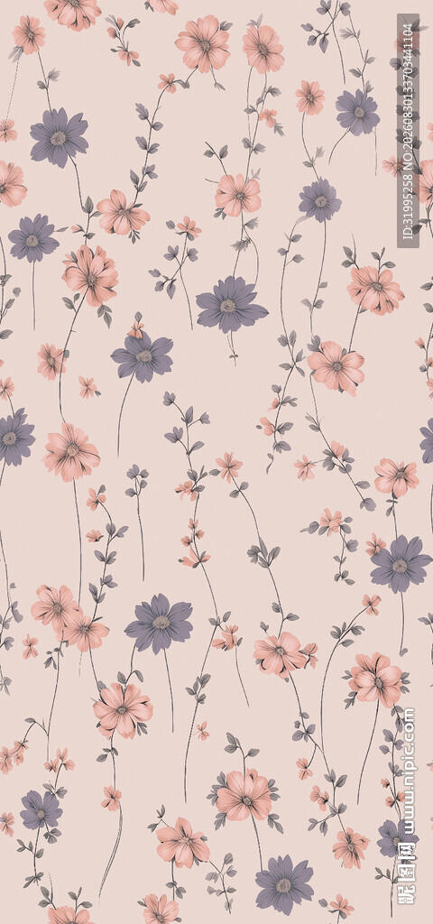 手绘花