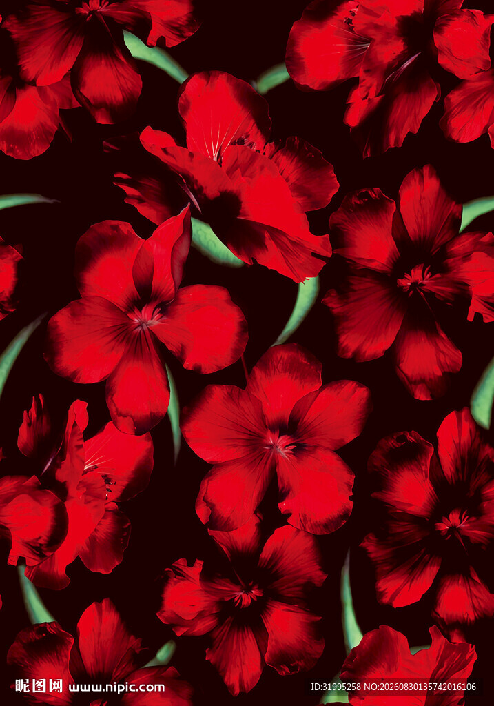 手绘花
