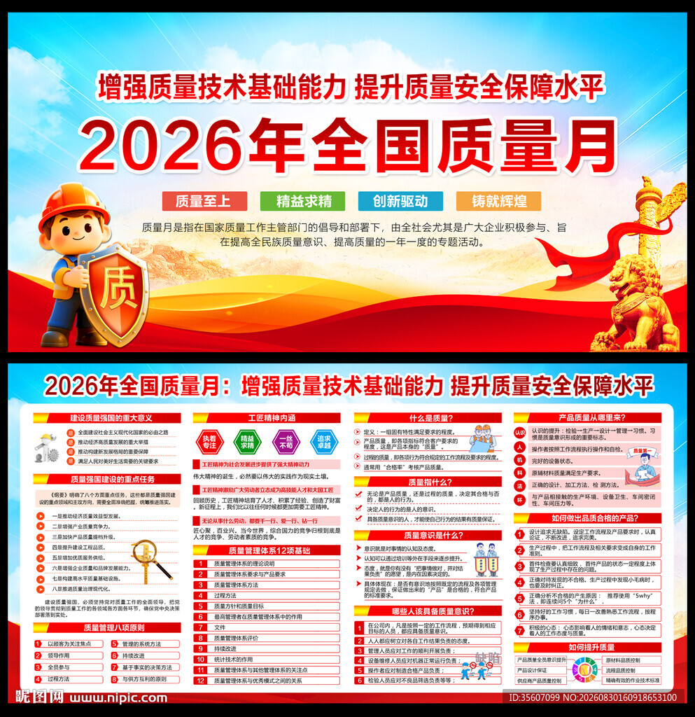 2026年全国质量月板报