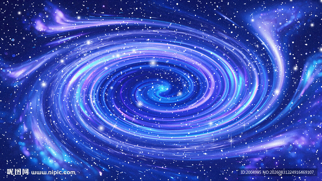 唯美宇宙旋涡星空