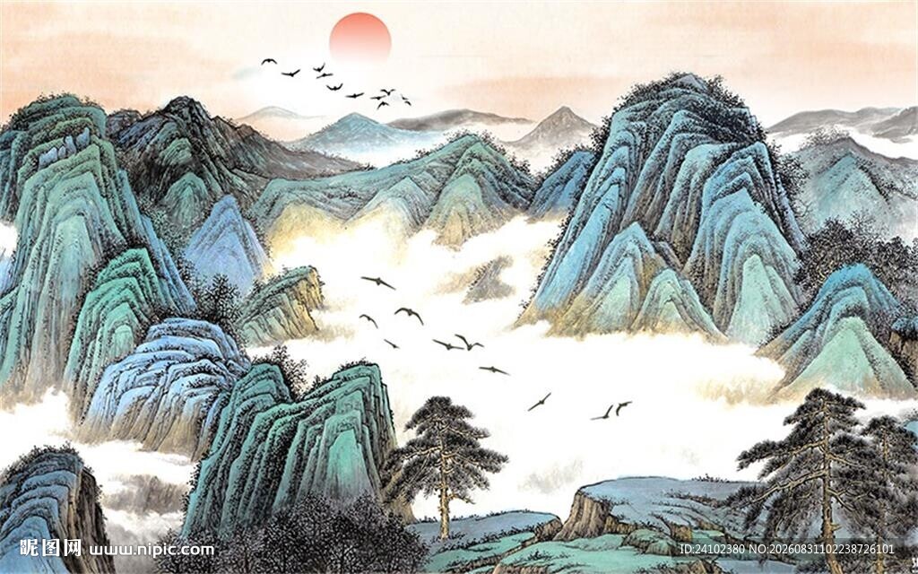  水墨山水