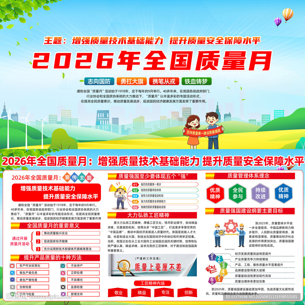 2026年全国质量月    